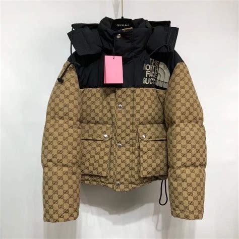 fake gucci north face jacket|north face gucci jacket men's.